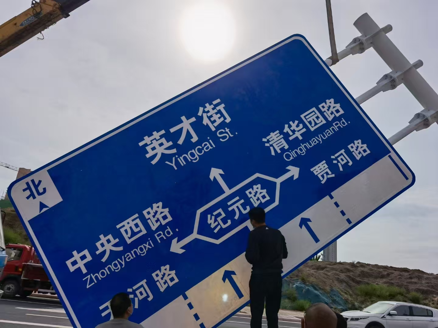 蚌埠市监控杆警示牌 - 价格